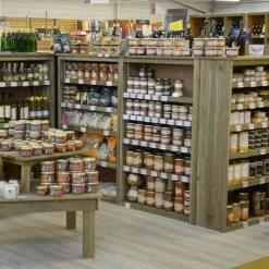 Tout neuf ???? Armoire Basse Bois Vieilli 90 X 37 X 140 Cm ???? -Buffets Shop armoire basse bois vieilli 90 x 37 x 140 cm 03