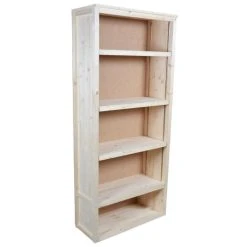 Meilleure affaire ???? Armoire Haute Bois Clair 90 X 37 X 200 Cm ????