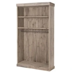 Les meilleures critiques de ✨ Armoire Héritage Pin Vieilli Massif Tablettes Etpenderie L120 X P45 X H200 Cm ❤️