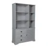 Top 10 ???? Armoire Romantic Grey Bois Gris L120 X P45 X H200 Cm ????