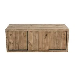 Acheter ???? Buffet Bas Westside 3 Portes Coulissantes L119 X P45 X H46cm ✔️