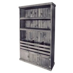 Meilleure affaire ✔️ Buffet Boulangerie L117 X P37.5 X H200 Cm Gris Clair ????