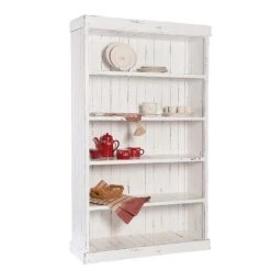 Sortie ⌛ Buffet Héritage Pin Blanc Patiné L119 X P39 X H200cm ???? -Buffets Shop buffet heritage pin blanc patine l119 x p39 x h200cm 30
