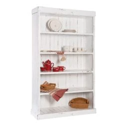 Sortie ⌛ Buffet Héritage Pin Blanc Patiné L119 X P39 X H200cm ???? -Buffets Shop buffet heritage pin blanc patine l119 x p39 x h200cm 32