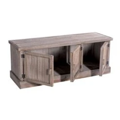 Remise ???? Caisson Bas Héritage 3 Portes L119 X P39 X H46cm ⌛ -Buffets Shop caisson bas heritage 3 portes l119 x p39 x h46cm 04