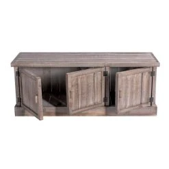 Remise ???? Caisson Bas Héritage 3 Portes L119 X P39 X H46cm ⌛ -Buffets Shop caisson bas heritage 3 portes l119 x p39 x h46cm 06