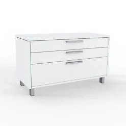 Meilleure vente ???? Caisson Bas Sur Pieds Avec 3 Tiroirs ????