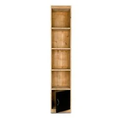 Acheter ???? Colonne 4 Casiers HATCH, Bois Massif, 39x39x195 Cm ❤️ -Buffets Shop colonne 4 casiers hatch bois massif 39x39x195 cm 03