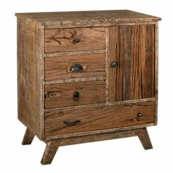 Le moins cher ???? Commode En Bois Recyclé 72x40x75 ????