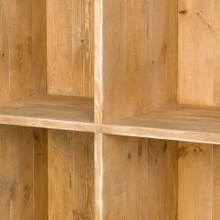 Promo ❤️ Comptoir épicerie Double Face à Roulet., 12 Casiers, Bois Massif, 119x75x100 Cm ???? -Buffets Shop comptoir epicerie double face a roulet 12 casiers bois massif 119x75x100 cm 03