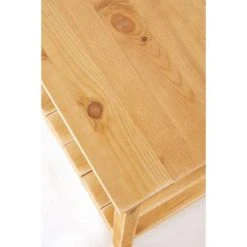 Le moins cher ???? Console 2 Niveaux L110 X P45 X H75 Cm Bois Contemporain ✨ -Buffets Shop console 2 niveaux l110 x p45 x h75 cm bois contemporain 05