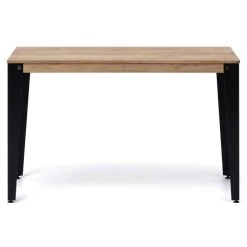 Coupon ???? Console Lunds Noir-Vieilli, Style Industriel Vintage 39x110x75cm ???? -Buffets Shop console lunds noir vieilli style industriel vintage 39x110x75cm 02