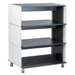 Bon marché ???? Elément Central Banko Anthracite 103x69x134cm ????