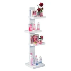 Les meilleures critiques de ???? Etagère 4 Niveaux Blanc Mat 32x43x130cm ???? -Buffets Shop etagere 4 niveaux blanc mat 32x43x130cm 32