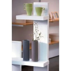 Meilleure affaire ???? Etagère 5 Niveaux Blanc L100 X P34 X H143.50 Cm ???? -Buffets Shop etagere 5 niveaux blanc l100 x p34 x h143 50 cm 50