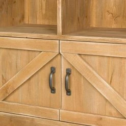 Meilleure vente ???? Etagère 8 Casiers, 2 Portes, Bois Massif, 79x39x195 Cm ???? -Buffets Shop etagere 8 casiers 2 portes bois massif 79x39x195 cm 04