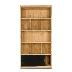 Meilleure vente ???? Etagère 8 Casiers HATCH, Bois Massif, 100x39x195 Cm ???? -Buffets Shop etagere 8 casiers hatch bois massif 100x39x195 cm 03