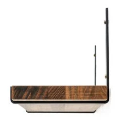 Promo ⌛ Étagère à Fixer Au Mur Bristol - Industriel-vintage 60x20x3cm. ???? -Buffets Shop etagere a fixer au mur bristol industriel vintage 60x20x3cm 04