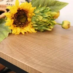 Meilleur prix ???? Etagère Basse Métal Et Bois L73 X P30 X H45 Cm ???? -Buffets Shop etagere basse metal et bois l73 x p30 x h45 cm 50