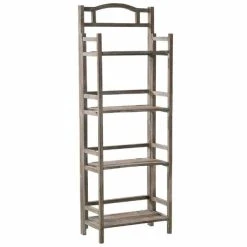 Offres ???? Etagère Bois 52x27x144cm Pliable ????