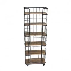 Vente flash ⭐ Etagère Cirée L80 X P40 X H220 ????