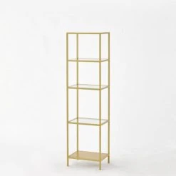 Meilleure affaire ???? Etagère Cremagold L40 X P30 X H150 Cm ????