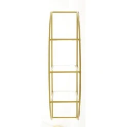 Offres ❤️ Etagère Demi Lune Droite Ou Gauche Cremagold L 45 X P 20 X H 90 Cm ???? -Buffets Shop etagere demi lune droite ou gauche cremagold l 45 x p 20 x h 90 cm 03