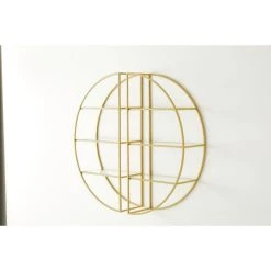 Offres ❤️ Etagère Demi Lune Droite Ou Gauche Cremagold L 45 X P 20 X H 90 Cm ???? -Buffets Shop etagere demi lune droite ou gauche cremagold l 45 x p 20 x h 90 cm 04