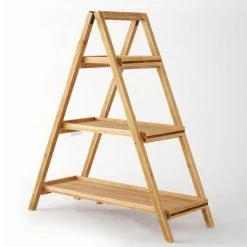 Acheter ???? Etagère échelle 3 Plateaux L120 X P48 X H150 Cm ????