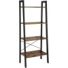 Coupon ???? Etagère échelle Métal Bois L56 X P34 X H137.5 Cm ????