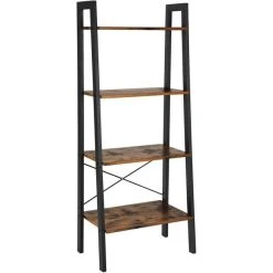 Coupon ???? Etagère échelle Métal Bois L56 X P34 X H137.5 Cm ????