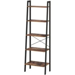 Bon marché ???? Etagère Echelle Métal / Bois L56 X P34 X H172 Cm ????