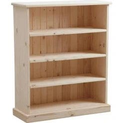 Grosses soldes ???? Etagère En Bois Brut 3 Tablettes 75x28x90 ????