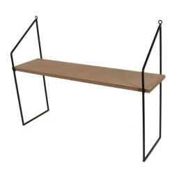 Meilleure affaire ✔️ Etagère Murale 2 Plateaux 45,5x18x60cm ✔️ -Buffets Shop etagere murale 2 plateaux 45 5x18x60cm 03