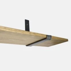 Tout neuf ⭐ Étagère Pour Fixer Au Mur Bristol - Industriel-vintage 20X80 Cm ???? -Buffets Shop etagere pour fixer au mur bristol industriel vintage 20x80 cm 5