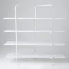 Top 10 ???? Etagere Symira Structure Blanche 4 Tablettes Blanches L170 X H 170 Cm ????