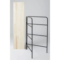 Page de garde -Buffets Shop etagere symira structure noire 3 tablettes bois l170 x h 120 cm 02