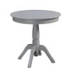 Budget ???? Gueridon Romantic Grey Ø60 Cm Bois Gris ????