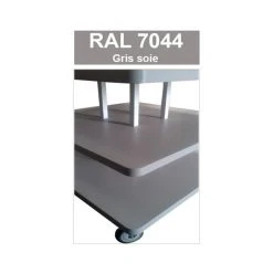 Top 10 ✔️ Ilot Central Sur Roulettes, Structure Grise, 3 Niveaux ???? -Buffets Shop ilot central sur roulettes structure grise 3 niveaux 03