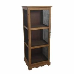 Grosses soldes ???? Meuble Grillagé Avec Crochets à Saucisson 3 étagères L43 X P34.5 X H100 ????