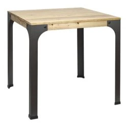 Meilleure affaire ???? Table Bar Ou Salle à Manger Bristol. Style Industriel Vintage 80x80x75 Cm. ???? -Buffets Shop table bar ou salle a manger bristol style industriel vintage 80x80x75 cm 2