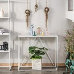 Les meilleures critiques de ???? Table Console Design Industriel Moderne En Métal 90x30x80 Cm ???? -Buffets Shop table console design industriel moderne en metal 90x30x80 cm 03