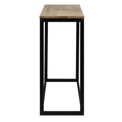 Coupon ✨ Table D'entree – Console Icub Industriel Vintage Bois Et Métal 100x35 Cm Noir ⭐ -Buffets Shop table d entree console icub industriel vintage bois et metal 100x35 cm noir 3