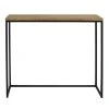 Les meilleures critiques de ???? Table D'entree – Console - Industriel Vintage Bois Et Métal 100x30x80 Cm Noir ⭐