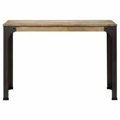 Meilleur prix ???? Table D'entree - Console – Industriel Vintage Bois Et Métal Bristol 110X39x75 Cm ????