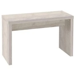 Vente flash ???? Table Gigogne Flexia Coloris Chêne Blanchi 90x40x60cm ⭐