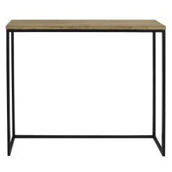 Budget ???? Table Haute – Mange Debout Icub - Industriel Vintage 120 X 30 X 110 Cm. Noir ⭐