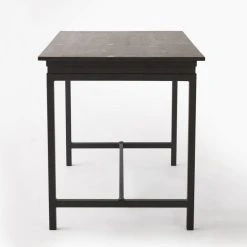 Top 10 ???? Table Industrielle L119 X P70 X H75 Cm Bois Noir ???? -Buffets Shop table industrielle l119 x p70 x h75 cm bois noir 04