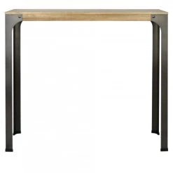Remise ???? Table Mange Debout Bristol - Industriel Vintage Bois Et Métal Bristol 110X39 Cm ????