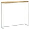 Meilleure affaire ???? Table Mange Debout Icub – Style Scandinave 30x120x110cm Blanc ✔️